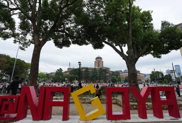 (260926) -- NAGOYA, Sept. 26, 2026 -- Athletes compete during the men s marathon final of Athletics at the 20th Asian Games Aichi-Nagoya 2026 in Nagoya, Japan, Sept. 26, 2026. ) (SP)JAPAN-NAGOYA-ASIAN GAMES-ATHLETICS-MEN S MARATHON JiaxYuchen