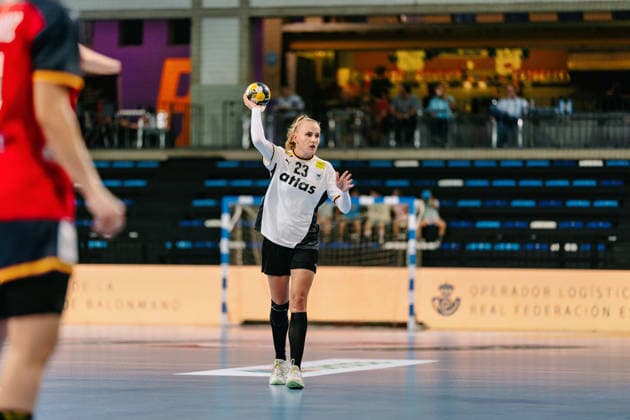 Annika Lott (Deutschland, 23), Spanien vs. Deutschland, Handball, Nationalmannschaft, Frauen, Freundschaftsspiel, 25.09.2026 Spanien vs. Deutschland, Handball, Nationalmannschaft, Frauen, Freundschaftsspiel, 25.09.2026 Granollers Copyright: xEibner-Pressefoto LarsxNeumannx EP_LNN