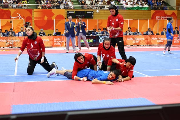 Asian Games 2026 Aichi-Nagoya, Japan The Indian women™s Kabaddi team won the gold medal at the Aichi-Nagoya 2026 Asian Games, defeating Iran in the final. Iran won silver, while Nepal and Chinese Taipei shared the bronze medals as the losing semi-finalists. Aichi, Nagoya Japan Copyright: xSeshadrixSukumarx
