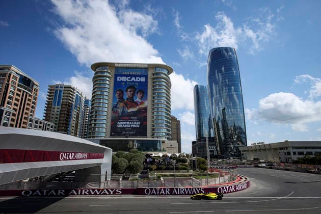 AUTO - FORMULA 2 2026 - BAKU 01 CAMARA Rafael (bra), Invicta Racing, Dallara F2 2024, action during the 12th round of the 2026 FIA Formula 2 Championship from September 24 to 26, 2026 on the Baku City Circuit, in Baku, Azerbaijan - BakuAzerbaijan  Copyright: xXavixBonillax