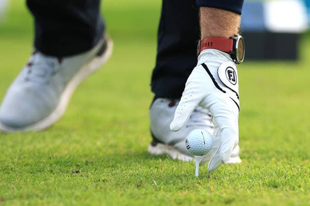 REPRO FREE *PRESS RELEASE NO REPRODUCTION FEE* EDITORIAL USE ONLY Flogas Irish Mixed Foursomes & Four-Ball, Westmanstown Golf Club, Dublin 26 9 2026 Cushendall™s Conor McCambridge prepares to tee off Conor McCambridge prepares to tee off 26 9 2026  Copyright: xx BK1_3122 copy