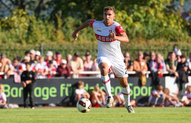 2026.09.25, Deutschland, Weinstadt Fußball VfB Stuttgart vs. 1. FC Heidenheim, Grischa Prömel (VfB)