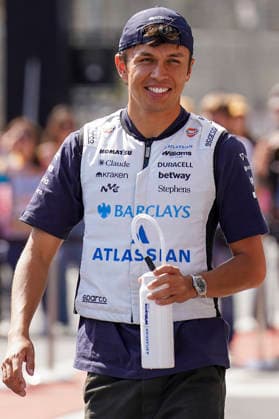 FORMULA 1 AZERBAIJAN GRAND PRIX 2026 Alexander Albon (THA) 23 Williams F1 Team at the Driver™s Presentation during the Formula 1 Qatar Airways Azerbaijan Grand Prix 2026, Round 15 of the 2026 Formula 1 World Championship, WM, Weltmeisterschaft from 24th - 26th September 2026 at the Baku City Circuit, Baku, Azerbaijan. Credit: Robbie Hoad Every Second Media Editorial use only. All images are copyright Every Second Media Limited. No images may be reproduced without prior permission. Copyright: xIMAGO EveryxSecondxMediax ESM-2183-0432 RobbiexHoadx xEveryxSecondxMediax