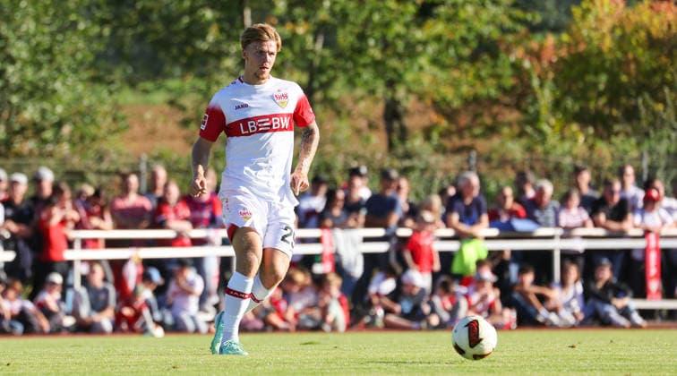 2026.09.25, Deutschland, Weinstadt Fußball VfB Stuttgart vs. 1. FC Heidenheim, Finn Jeltsch (VfB)
