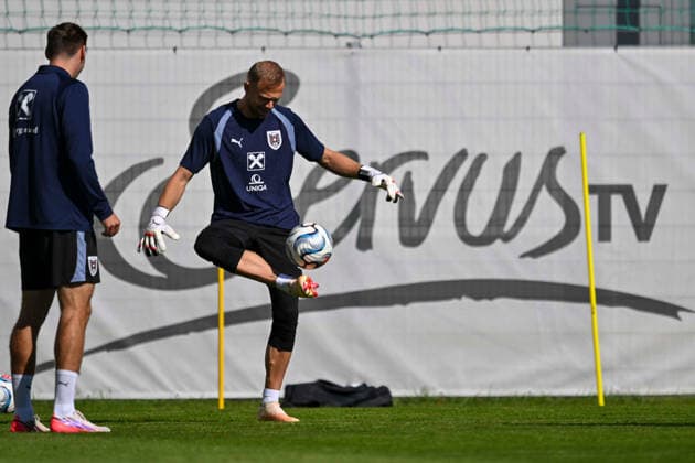 SOCCER - NL, AUT vs KOS VIENNA,AUSTRIA,26.SEP.26 - SOCCER - UEFA Nations League, group stage, OEFB international match, Länderspiel, Nationalmannschaft Austria vs Kosovo, preview, training team AUT. Image shows Alexander Schlager (AUT).  GEPAxpictures xAvnixRetkoceri