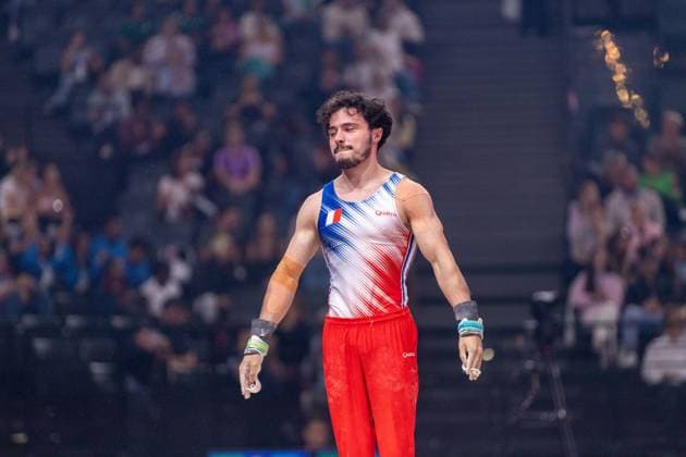 September 26, 2026, Paris, Paris, France: September 26, 2026, Paris, France: Melwin Touchais of France during the qualifier of the rings at Gym Paris inside the AccorArena. Paris France - ZUMAp284 20260926_zip_p284_007 Copyright: xMickaelxPintax