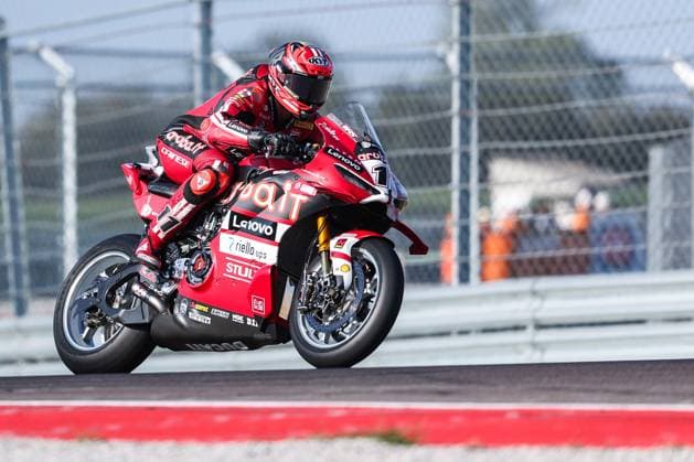 September 26, 2026, San Martino Del Lago, Cremona, Italy: Nicolo Bulega of Aruba.it Racing - Ducati with Ducati Panigale V4R seen during Free Practice 3 of SBK Round 10 EICMA Italian Round. SBK Round 10 EICMA Italian Round (Free Practice 3) In San Martino Del Lago, Italy - 26 Sep 2026  - ZUMAs197 20260926_aaa_s197_042 Copyright: xFabrizioxCarabellix