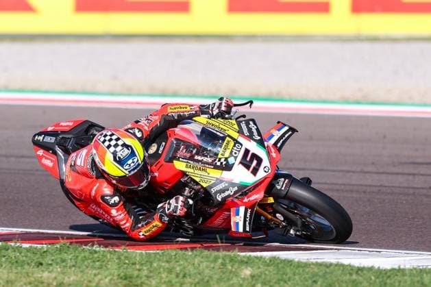 September 26, 2026, San Martino Del Lago, Cremona, Italy: Yari Montella of Barni Spark Racing Team with Ducati Panigale V4R seen during Free Practice 3 of SBK Round 10 EICMA Italian Round. San Martino Del Lago Italy - ZUMAs197 20260926_aaa_s197_034 Copyright: xFabrizioxCarabellix