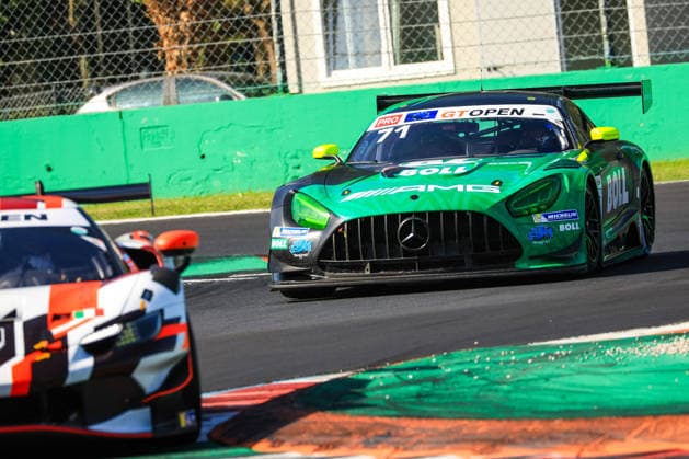 MOTORSPORTS - Motorsports - International GT Open - Qualifying Photo by IPA ABACAPRESS.COM88991656 - INTERNATIONAL GT OPEN 500 - at the Autodromo Nazionale Monza on September 26, 2026, in Monza - Qualifying 1: 071 GT OPEN INT Team Motopark - DEU Christian Mansell - AUS Maximilian Gotz - Mercedes-AMG GT3 EVO PRO Monza Italy  Copyright: xIPAxSport ABACAx