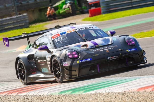 MOTORSPORTS - Motorsports - International GT Open - Qualifying Photo by IPA ABACAPRESS.COM88991660 - INTERNATIONAL GT OPEN 500 - at the Autodromo Nazionale Monza on September 26, 2026, in Monza - Qualifying 1: 911 GT OPEN INT, ZRS Motorsport - ITA Pietro Armanni - ITA Alex Fontana - Porsche 911 GT3 R EVO (992) PRO Monza Italy  Copyright: xIPAxSport ABACAx