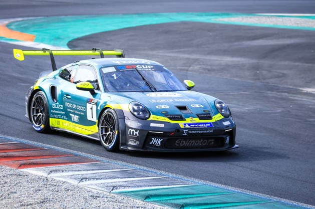 IPA88992638 - INTERNATIONAL GT OPEN 500 - at the Autodromo Nazionale Monza on September 26, 2026, in Monza - Qualifying 1 001 GT OPEN CUP FAEMS Team by Ebimotors - ITA Matteo Luvisi - ITA Pietro Delli Guanti - Porsche 992 GT3 Cup SILVER  Copyright: xLucianoxMariaxBisi IPAxSportx xx IPA88992638