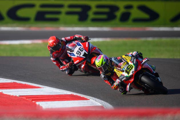 September 26, 2026, Cremona, Italy: Alvaro BAUTISTA (ESP) riding for Barni Spark Racing Team at turn 12 during Free Practice session 3 of the 2026 WorldSBK EICMA ITALIAN ROUND at Cremona Circuit Angelo Bergamonti in Cremona (Italy), 10th round of the 2026 WorldSBK season..Credit: ZUMA Press WorldSBK 2026: EICMA ITALIAN ROUND: Practice  - ZUMAr158 20260926_aap_r158_007 Copyright: xRiccardoxRighettix