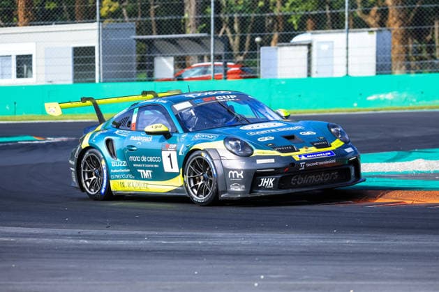 IPA88992657 - INTERNATIONAL GT OPEN 500 - at the Autodromo Nazionale Monza on September 26, 2026, in Monza - Qualifying 1 001 GT OPEN CUP FAEMS Team by Ebimotors - ITA Matteo Luvisi - ITA Pietro Delli Guanti - Porsche 992 GT3 Cup SILVER  Copyright: xLucianoxMariaxBisi IPAxSportx xx IPA88992657