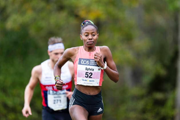 260926 Sylvia Medugu Kiberenge, Kenya under lidingöloppet 30km den 26 september 2026 i Lidingö. Copyright: PETERxHOLGERSSON BB260926PH022