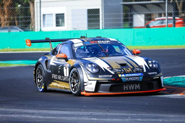 MOTORSPORTS - Motorsports - International GT Open - Qualifying Photo by IPA ABACAPRESS.COM88992648 - INTERNATIONAL GT OPEN 500 - at the Autodromo Nazionale Monza on September 26, 2026, in Monza - Qualifying 1 007 GT OPEN CUP Hans Weijs Motorsport - NLD Jurriaan de Back - NLD Paul Meijer - Porsche 992 GT3 Cup SILVER Monza Italy  Copyright: xIPAxSport ABACAx