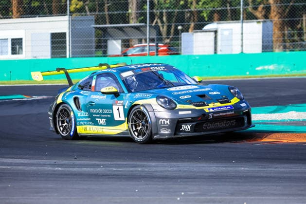 MOTORSPORTS - Motorsports - International GT Open - Qualifying Photo by IPA ABACAPRESS.COM88992657 - INTERNATIONAL GT OPEN 500 - at the Autodromo Nazionale Monza on September 26, 2026, in Monza - Qualifying 1 001 GT OPEN CUP FAEMS Team by Ebimotors - ITA Matteo Luvisi - ITA Pietro Delli Guanti - Porsche 992 GT3 Cup SILVER Monza Italy  Copyright: xIPAxSport ABACAx