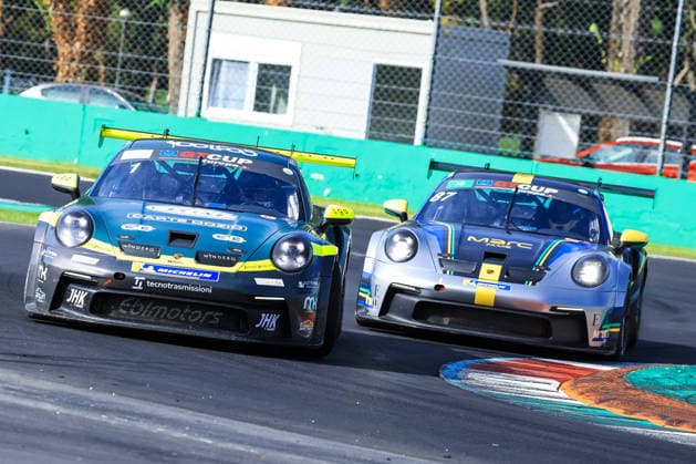 MOTORSPORTS - Motorsports - International GT Open - Qualifying Photo by IPA ABACAPRESS.COM88992659 - INTERNATIONAL GT OPEN 500 - at the Autodromo Nazionale Monza on September 26, 2026, in Monza - Qualifying 1 001 GT OPEN CUP FAEMS Team by Ebimotors - ITA Matteo Luvisi - ITA Pietro Delli Guanti - Porsche 992 GT3 Cup SILVER Monza Italy  Copyright: xIPAxSport ABACAx