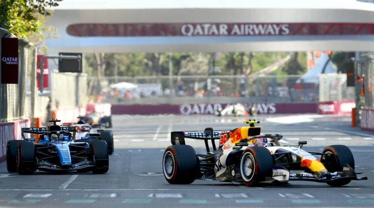 Azerbaijan Grand Prix 2026 BAKU, AZERBAIJAN - SEPTEMBER 26 : A general view from the Azerbaijan Grand Prix, the 15th round of the Formula 1 World Championship, WM, Weltmeisterschaft in Baku, Azerbaijan on September 26, 2026. Resul Rehimov Anadolu Baku Azerbaijan. Editorial use only. Please get in touch for any other usage.  Copyright: x2026xAnadoluxResulxRehimovx