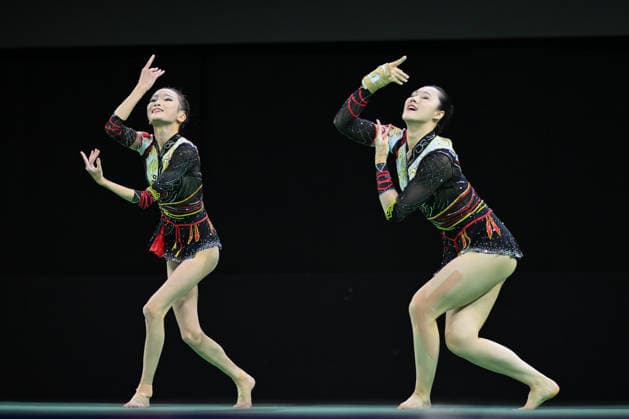 IPA88994856 - YANG Fudi and YAO Chenyufei (CHN) at the 30th World Acrobatic Gymnastics Championships in Pesaro, Italy, on September 26, 2026  Copyright: xFilippoxTomasi IPAxSportx xx IPA88994856