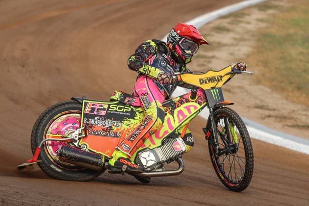 Torun 26.09.2026. Zuzel FIM indywidualne mistrzostwa swiata na zuzlu sezon 2026 --- FIM Speedway Grand Prix season 2026 nz Michael Jepsen Jensen Fot. Kacper Staniec NEWSPIX.PL --- newspix.pl 