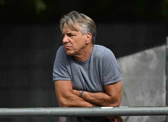 26.09.2026, xophax, Fussball , Regionalliga West 26 27 Franz Kremer Stadion : 1.FC Köln gegen VFB 03 Hilden . Unter den Zuschauern : Horst Steffen Koeln