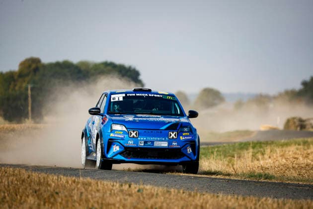 AUTO - RALLYE COEUR DE FRANCE 2026 E1 RABILLOUD Melvin, MAHINC Enzo, Alpine A290, action during the Rallye Coeur de France 2026, 7th round of the Championnat de France des Rallyes 2025, from September 26 to 27, 2026 in VendÃ me, France -  Copyright: xGREGORYxLENORMANDx