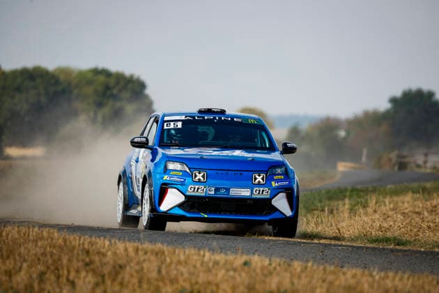 AUTO - RALLYE COEUR DE FRANCE 2026 E5 JANEL Pascal, BERGER Jean-Pascal, Alpine A290, action during the Rallye Coeur de France 2026, 7th round of the Championnat de France des Rallyes 2025, from September 26 to 27, 2026 in VendÃ me, France -  Copyright: xGREGORYxLENORMANDx