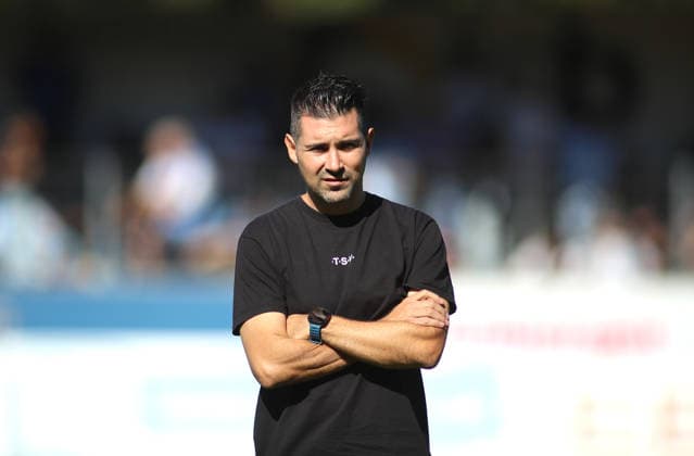 Fussball, Herren, Regionalliga Bayern, Saison 2026 2027, SV Wacker Burghausen - TSV 1860 München , flatbuy-Stadion an der Liebigstraße Alper Kayabunar, Trainer (TSV 1860 München) stehend, Kopf, Oberkörper