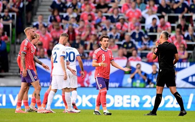 Billy Gilmour of Scotland Slovenia v Scotland, UEFA Nations League, Football, Stadion Stozice, Ljubljana, Slovenia - 26 Sep 2026Ljubljana Stadion Stozice Australia  Copyright: xNikolaxKrstic Shutterstockx 17170707q
