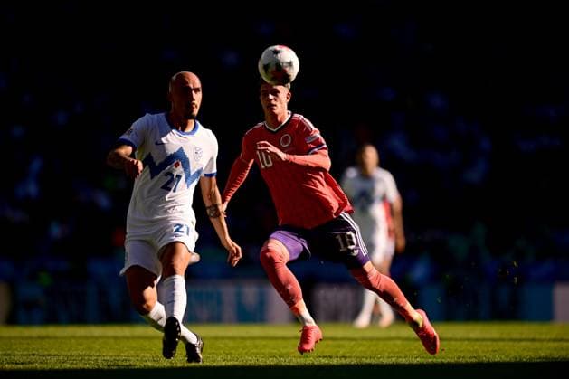 Robbie Ure of Scotland Slovenia v Scotland, UEFA Nations League, Football, Stadion Stozice, Ljubljana, Slovenia - 26 Sep 2026Ljubljana Stadion Stozice Australia  Copyright: xNikolaxKrstic Shutterstockx 17170707s