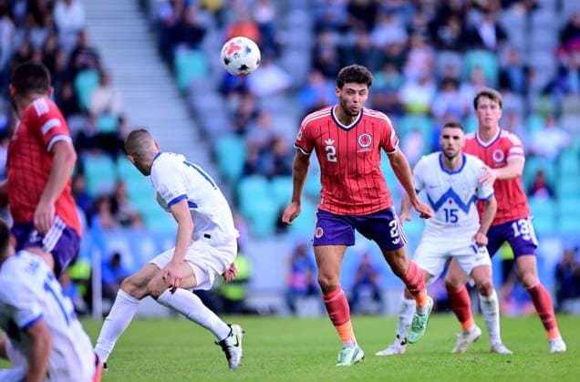 Aaron Hickey of Scotland Slovenia v Scotland, UEFA Nations League, Football, Stadion Stozice, Ljubljana, Slovenia - 26 Sep 2026Ljubljana Stadion Stozice Australia  Copyright: xNikolaxKrstic Shutterstockx 17170707bs