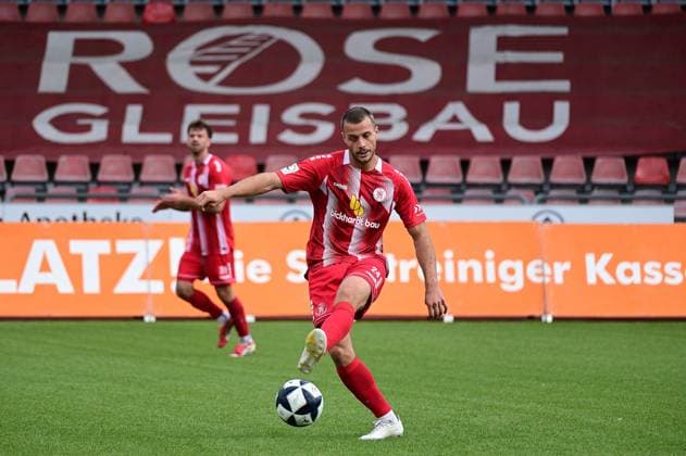 26.09.2026 xkhx Kassel, Auestadion Regionalliga Südwest Saison 2026 2027 KSV Hessen Kassel - FSV Mainz 05 II Cemal Kaymaz (24, Hessen Kassel)