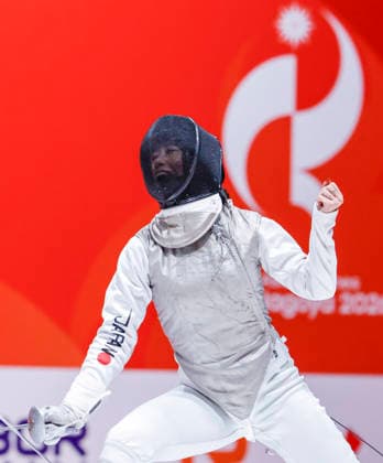 Asian Games Aichi Nagoya 2026 in Nagoya, Japan Team Japan in action at the 20th Asian Games Aichi Nagoya 2026 women s gold medal fencing match between Republic of Korea VS Japan at the Aichi Sky Expo Hall in Nagoya, Japan, on September 26th, 2026. Nagoya Japan  Copyright: xMatrixxImagesx xSimonxBonnyx