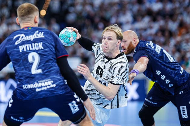 Eric Johansson (THW Kiel, 21) GER, THW Kiel vs. SG Flensburg-Handewitt, Handball, 1. Bundesliga, Spieltag 6, Saison 2026 2027, 26.09.2026 GER, THW Kiel vs. SG Flensburg-Handewitt, Handball, 1. Bundesliga, Spieltag 6, Saison 2026 2027, 26.09.2026 Kiel Copyright: xEibner-Pressefoto MarcelxvonxFehrnx EP_MFN