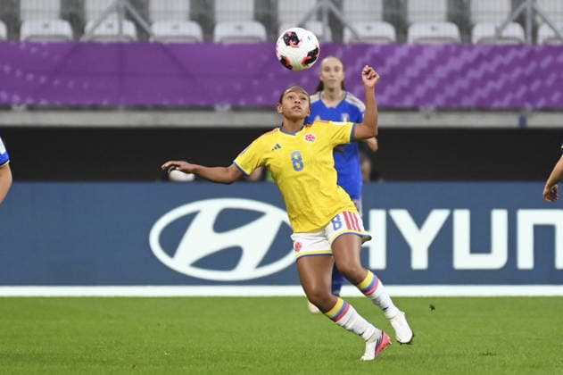 IPA89001754 - Mariana Mosquera (COL) during the FIFA U-20 Women s World Cup third-place match between Italy and Colombia in Lodz, Poland, on September 26, 2026  Copyright: xMichalxDubiel IPAxSportx xx IPA89001754