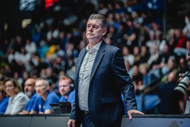 26.09.2026, xhfmx, Basketball easyCredit BBL Bundesliga, Frankfurt Skyliners - Rasta Vechta Klaus Perwas (Trainer Skyliners Frankfurt) Frankfurt am Main