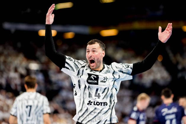 Kiel, 26. September 2026 - Handball, 1. Bundesliga 2026 27, THW Kiel - SG Flensburg-Handewitt: Domagoj Duvnjak (THW Kiel, 4)