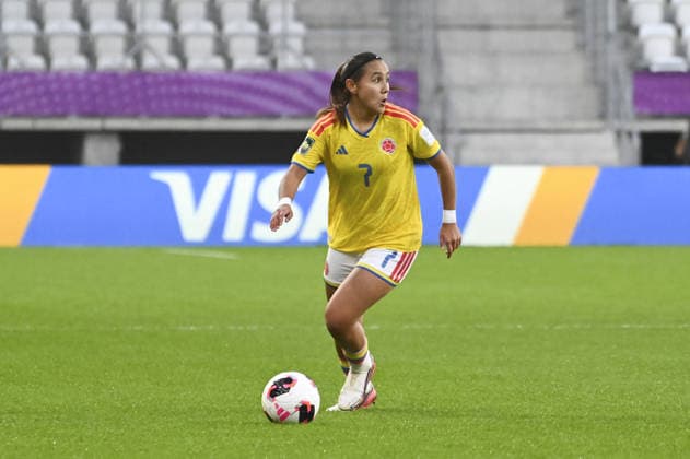 SOCCER - FIFA World Cup, WM, Weltmeisterschaft, Fussball - U-20 Women s - Italy vs. Colombia Photo by IPA ABACAPRESS.COM89001750 - Isabella Diaz (COL) during the third-place match of the FIFA U-20 Women s World Cup between Italy and Colombia, in Lodz, Poland, on September 26, 2026 Lodz Poland  Copyright: xIPAxSport ABACAx