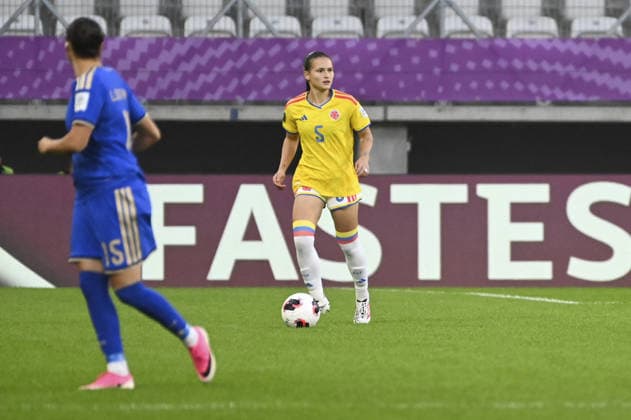 SOCCER - FIFA World Cup, WM, Weltmeisterschaft, Fussball - U-20 Women s - Italy vs. Colombia Photo by IPA ABACAPRESS.COM89001731 - Maria Torres (COL) during the third-place match of the FIFA U-20 Women s World Cup between Italy and Colombia, held in Lodz, Poland, on September 26, 2026 Lodz Poland  Copyright: xIPAxSport ABACAx
