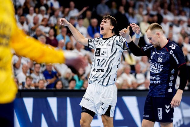 Kiel, 26. September 2026 - Handball, 1. Bundesliga 2026 27, THW Kiel - SG Flensburg-Handewitt: Julian Köster (THW Kiel, 7)