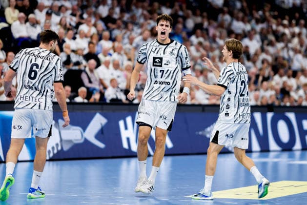 Kiel, 26. September 2026 - Handball, 1. Bundesliga 2026 27, THW Kiel - SG Flensburg-Handewitt: Julian Köster (THW Kiel, 7)