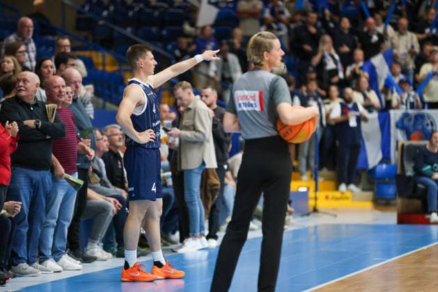 GER, Paderborn Baskets vs. VfL SparkassenStars Bochum, Basketball, ProA, 1. Spieltag, Spielzeit 2026 2027, 26.09.2026,Niklas Geske (VfL SparkassenStars Bochum) GER, Paderborn Baskets vs. VfL SparkassenStars Bochum, Basketball, ProA, 1. Spieltag, Spielzeit 2026 2027, 26.09.2026 Paderborn Baskets Copyright: xEibner-Pressefoto JavadxMohammadpourx EP_JMR