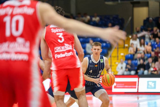 GER, Paderborn Baskets vs. VfL SparkassenStars Bochum, Basketball, ProA, 1. Spieltag, Spielzeit 2026 2027, 26.09.2026,Niklas Geske (VfL SparkassenStars Bochum) GER, Paderborn Baskets vs. VfL SparkassenStars Bochum, Basketball, ProA, 1. Spieltag, Spielzeit 2026 2027, 26.09.2026 Paderborn Baskets Copyright: xEibner-Pressefoto JavadxMohammadpourx EP_JMR