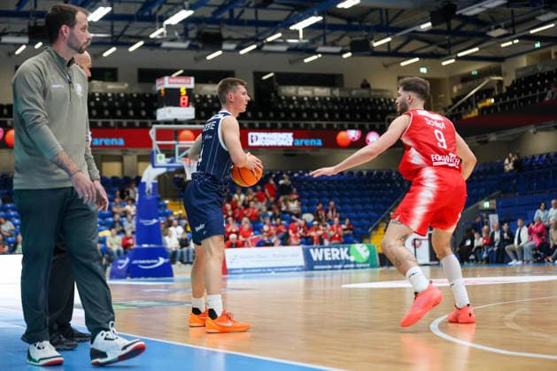 GER, Paderborn Baskets vs. VfL SparkassenStars Bochum, Basketball, ProA, 1. Spieltag, Spielzeit 2026 2027, 26.09.2026,Niklas Geske (VfL SparkassenStars Bochum) GER, Paderborn Baskets vs. VfL SparkassenStars Bochum, Basketball, ProA, 1. Spieltag, Spielzeit 2026 2027, 26.09.2026 Paderborn Baskets Copyright: xEibner-Pressefoto JavadxMohammadpourx EP_JMR