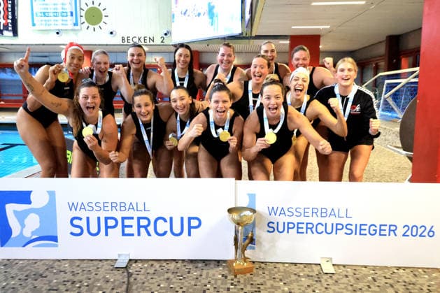 26.09.2026, GER DEU, Deutschland, Super Cup im Damen Wasserball, Spandau 04 vs BW Bochum Supercup 2026 Sieger Spandau 04 nordphoto GmbH Engler Berlin Schwimmhalle-Schoeneberg Berlin Deutschland Copyright: xNordphotox xEnglerx