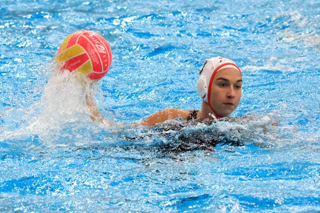 26.09.2026, GER DEU, Deutschland, Super Cup im Damen Wasserball, Spandau 04 vs BW Bochum Gabrielle McDonald (Spandau04 8) nordphoto GmbH Engler Berlin Schwimmhalle-Schoeneberg Berlin Deutschland Copyright: xNordphotox xEnglerx