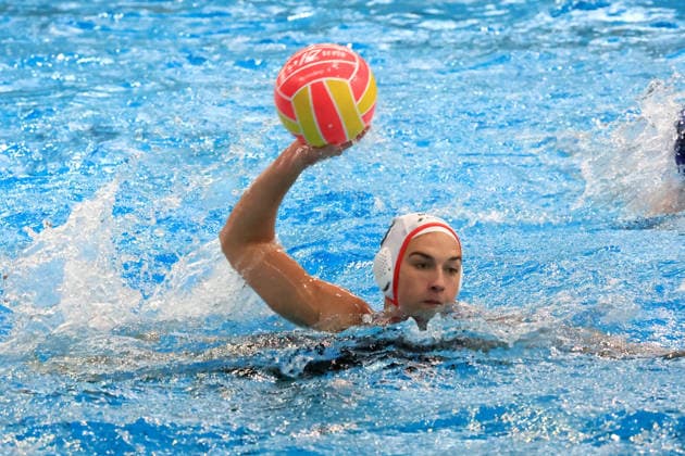 26.09.2026, GER DEU, Deutschland, Super Cup im Damen Wasserball, Spandau 04 vs BW Bochum Gabrielle McDonald (Spandau04 8) nordphoto GmbH Engler Berlin Schwimmhalle-Schoeneberg Berlin Deutschland Copyright: xNordphotox xEnglerx