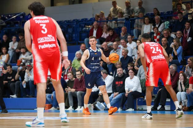 GER, Paderborn Baskets vs. VfL SparkassenStars Bochum, Basketball, ProA, 1. Spieltag, Spielzeit 2026 2027, 26.09.2026,Niklas Geske (VfL SparkassenStars Bochum) GER, Paderborn Baskets vs. VfL SparkassenStars Bochum, Basketball, ProA, 1. Spieltag, Spielzeit 2026 2027, 26.09.2026 Paderborn Baskets Copyright: xEibner-Pressefoto JavadxMohammadpourx EP_JMR