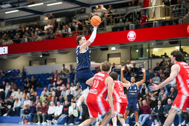 GER, Paderborn Baskets vs. VfL SparkassenStars Bochum, Basketball, ProA, 1. Spieltag, Spielzeit 2026 2027, 26.09.2026, Kilian Dietz (VfL SparkassenStars Bochum) GER, Paderborn Baskets vs. VfL SparkassenStars Bochum, Basketball, ProA, 1. Spieltag, Spielzeit 2026 2027, 26.09.2026 Paderborn Baskets Copyright: xEibner-Pressefoto JavadxMohammadpourx EP_JMR