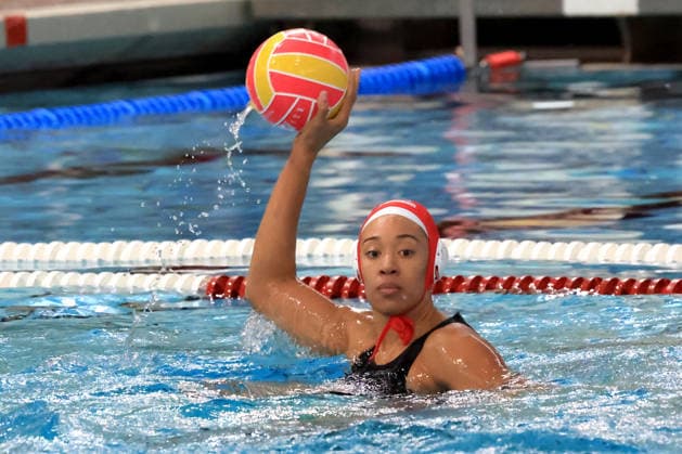 26.09.2026, GER DEU, Deutschland, Super Cup im Damen Wasserball, Spandau 04 vs BW Bochum Francesca Sena (Spandau04 13) nordphoto GmbH Engler Berlin Schwimmhalle-Schoeneberg Berlin Deutschland Copyright: xNordphotox xEnglerx
